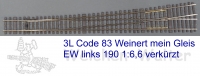 3L - EW Code 83/Weinert mein Gleis